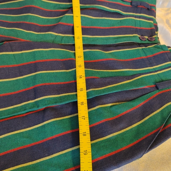 Fun, vintage, and cute striped short suit Charter Club 10 - Picture 12 of 13